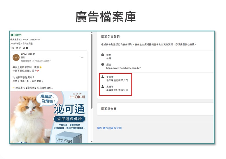 (圖：Meta 廣告檔案庫)